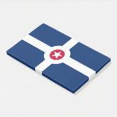 米国インディアナポリス州旗を持つ備考 ポストイット (アングル)