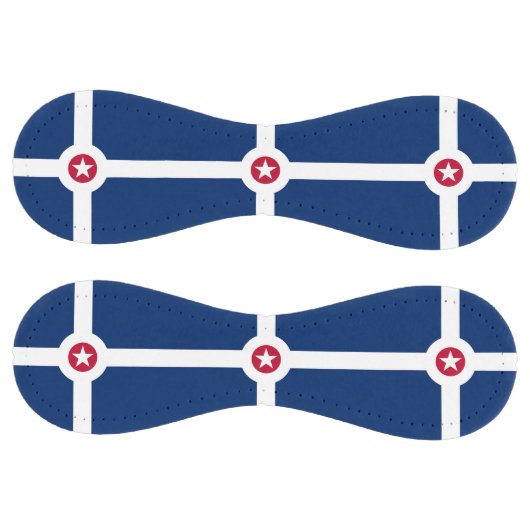 米国インディアナポリス州旗を持つ愛国的ソフトボール ソフトボール (パネル)