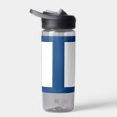 米国ウェストバージニア州旗を持つウォーターボトル ウォーターボトル (右面)