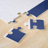 米国ウェストバージニア州旗 ジグソーパズル (側面)