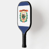 米国ウェストバージニア州旗 ピックルボールラケット (左)