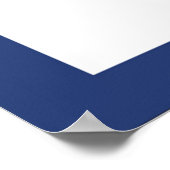 米国ウェストバージニア州旗 ポスター (角)