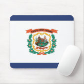 米国ウェストバージニア州旗 マウスパッド (マウス)