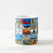 米国エアリフト航空「モンタージュ」 コーヒーマグカップ (中央)