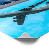 米国エアリフト航空「モンタージュ」 ポスター (角)