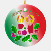 米国エネルギー省クリスマス装飾品 セラミックオーナメント (裏面)