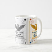 米国エレガント市民権祝いマグカップ コーヒーマグカップ (正面右)