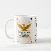 米国エレガント市民権祝いマグカップ コーヒーマグカップ (左)