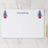 米国エンジェルス赤白青米国国旗 ペーパーパッド (インサイチュ)