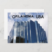 米国オクラホマシティー，オクラホマ ポストカード (正面/裏面)