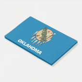米国オクラホマ州州州旗のある備考 ポストイット (アングル)