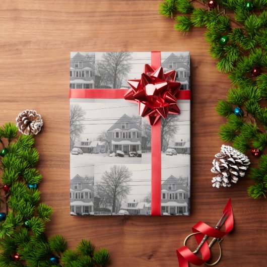 米国オハイオ州のクリスマス ラッピングペーパー (クリスマスギフト)