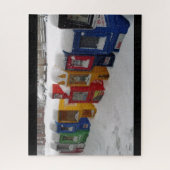 米国オハイオ州の余分な雪の嵐 ジグソーパズル (縦)