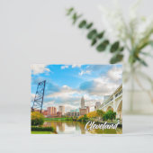 米国オハイオ州クリーブランドからのご挨拶 シーズンポストカード (スタンド正面)