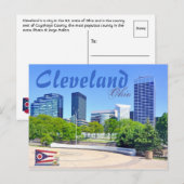 米国オハイオ州クリーブランド ポストカード (正面/裏面)