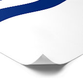 米国オハイオ州シンシナティ州旗のポスター ポスター (角)