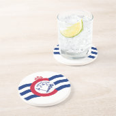 米国オハイオ州シンシナティ州旗を持つコースター コースター (側面)