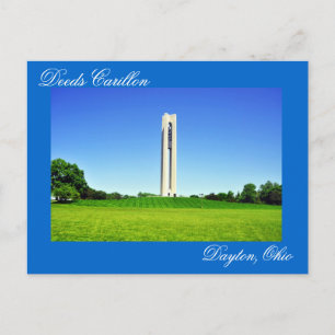 米国オハイオ州デイトンのDevies Carillon ポストカード