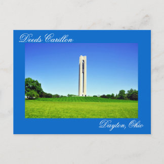 米国オハイオ州デイトンのDevies Carillon ポストカード