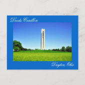 米国オハイオ州デイトンのDevies Carillon ポストカード (正面)