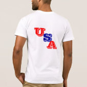 米国オリンピックTシャツ Tシャツ (裏面)