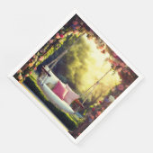 米国カスタムのパーソナライズされた紙ナプキンス (コーナー)