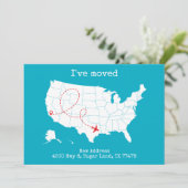 米国カスタム地図ターコイズ"I've Move"発表 シーズンカード (スタンド正面)