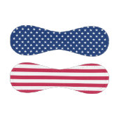 米国カッコいい州旗スターズストライプ7月4日 野球ボール (パネル)