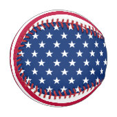 米国カッコいい州旗スターズストライプ7月4日 野球ボール (正面左)