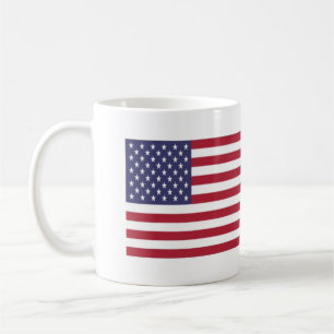 米国カナダの旗 コーヒーマグカップ