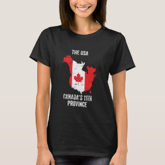 米国カナダウ2019年代11番目の州おもしろい Tシャツ