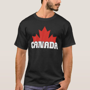 米国カナダ国旗For American Canada Day Tシャツ