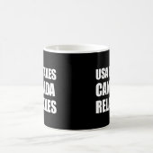 米国カナダ税リラックス コーヒーマグカップ (中央)