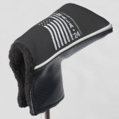 米国カマラアメリカ国旗の大統領選挙 ゴルフヘッドカバー (3/4 正面)