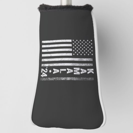 米国カマラアメリカ国旗の大統領選挙 ゴルフヘッドカバー (回転90)