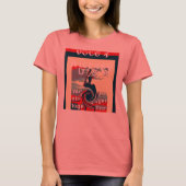 米国カラフルがヒラリーの強化に投票 Tシャツ (正面)