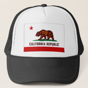 米国カリフォルニアの旗 キャップ