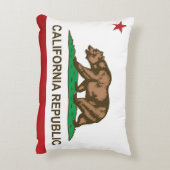 米国カリフォルニア州の州旗 アクセントクッション (裏面(縦))