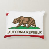 米国カリフォルニア州の州旗 アクセントクッション (裏面)