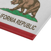 米国カリフォルニア州の州旗 カッティングボード (角)