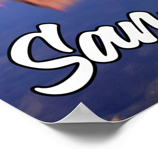 米国カリフォルニア州サンディエゴ ポスター (角)