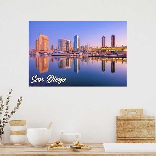 米国カリフォルニア州サンディエゴ ポスター (キッチン)