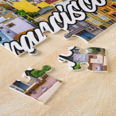 米国カリフォルニア州サンフランシスコ ジグソーパズル (側面)