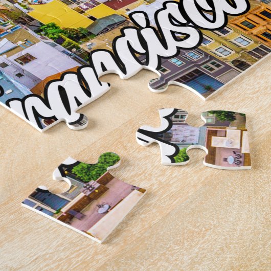 米国カリフォルニア州サンフランシスコ ジグソーパズル (側面)