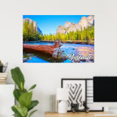 米国カリフォルニア州ヨセミテ国立公園 ポスター (ホームオフィス)