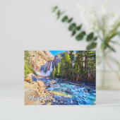 米国カリフォルニア州ヨセミテ国立公園 ポストカード (スタンド正面)