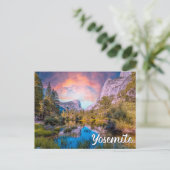 米国カリフォルニア州ヨセミテ国立公園 ポストカード (スタンド正面)