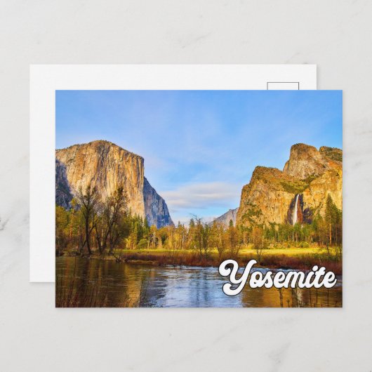 米国カリフォルニア州ヨセミテ国立公園 ポストカード (正面/裏面)