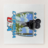 米国カリフォルニア州 ジグソーパズル (横)