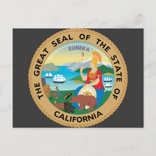 米国カリフォルニア州 ポストカード (正面)